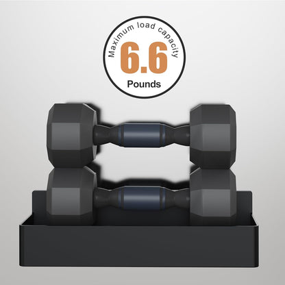 Magnetic Spice Rack for Refrigerator, Kitchen Organizer and Storage Shelf, Black (6 Pack)…