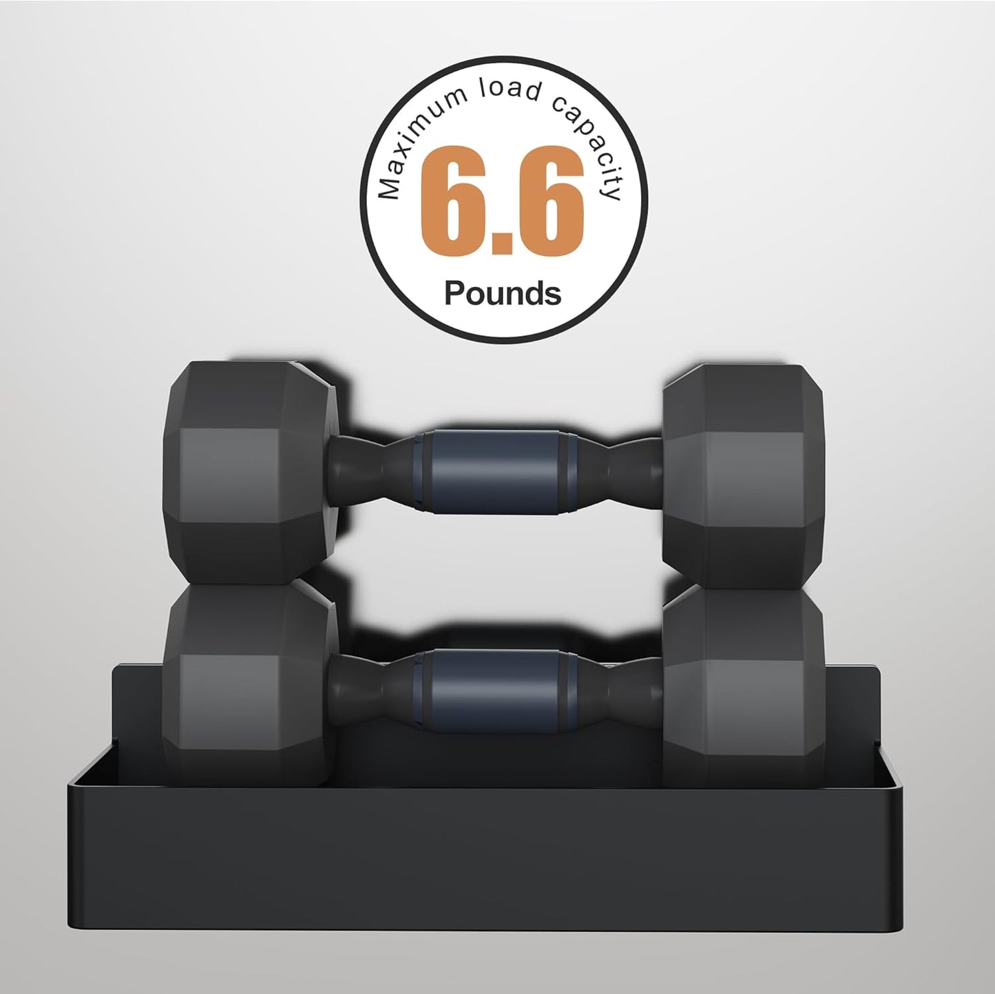 Magnetic Spice Rack for Refrigerator, Kitchen Organizer and Storage Shelf, Black (2 Pack)…