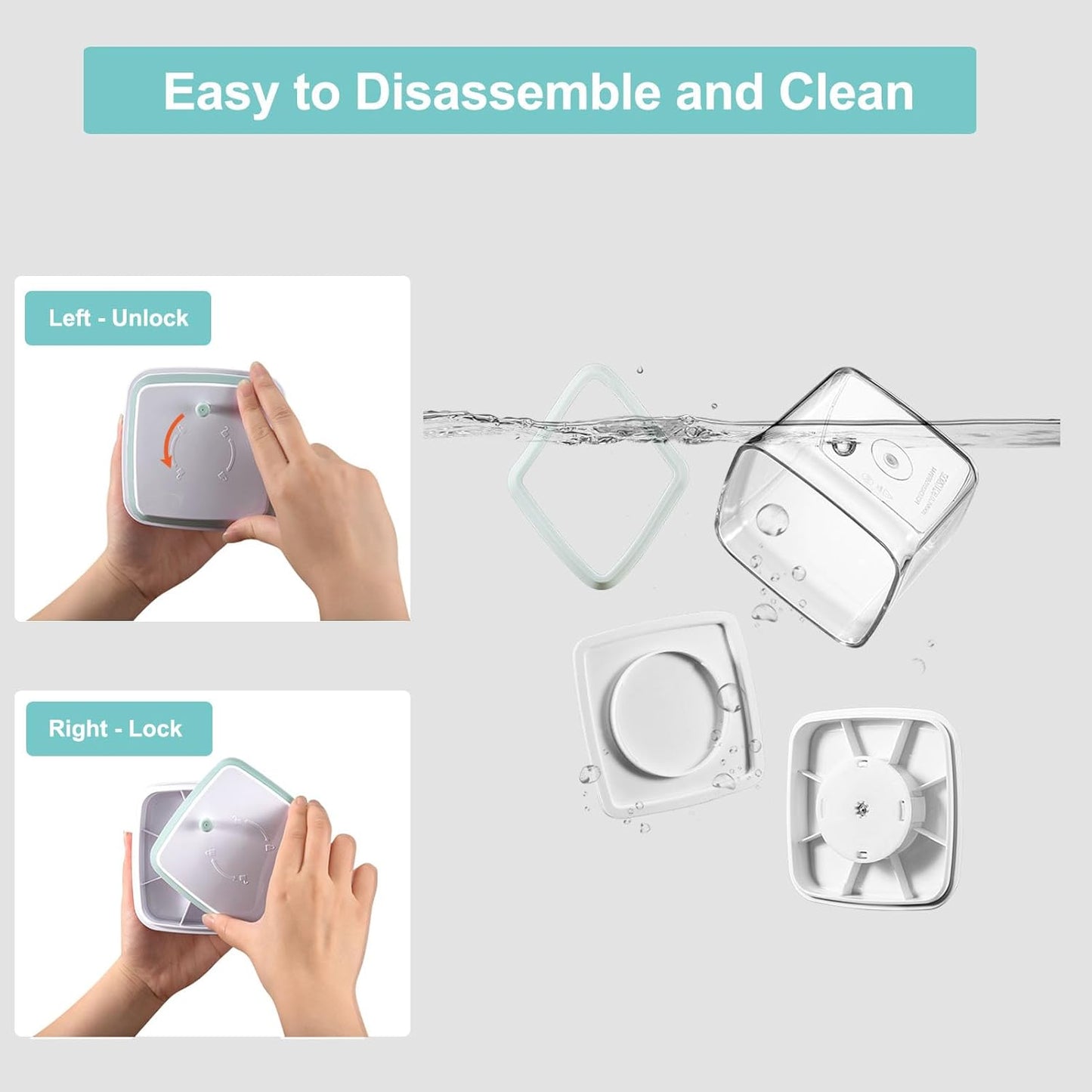 Pop Containers with Lids - Stackable Airtight Food Storage, Kitchen Pantry Storage Containers for Snacks Candy Salt Herbs Spices BPA-Free ((500ML+1200ML+1800ML)*2)