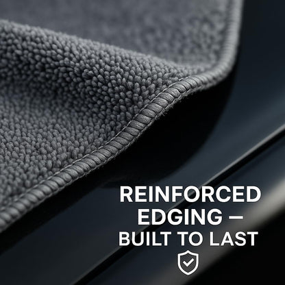 6 Pack Reusable Pak Details Micro Fiber Towels Car Detailing | 16x16 Ultra-Absorbent & Dual-Sided Car Microfiber Towel for Polishing, Wax Removal & Buffing | Lint & Streak-Free | Auto Cleaning Cloths