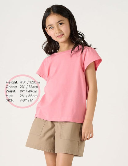 LAPASA Kids T-Shirts Short Sleeve (4 Pack) 100% Cotton Plain Top Tees Boy & Girl Unisex Toddler Children Tie Dye Summer K01