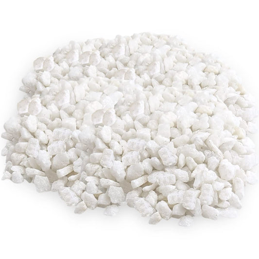 Royal Imports 5LBS River Pebbles Decorative Ornamental Rocks, Garden Landscaping Stones, Gravel Filler for Plants, Vases, Succulents, Home Decor, Aquariums, Crafting, Animal Habitat - Mini White