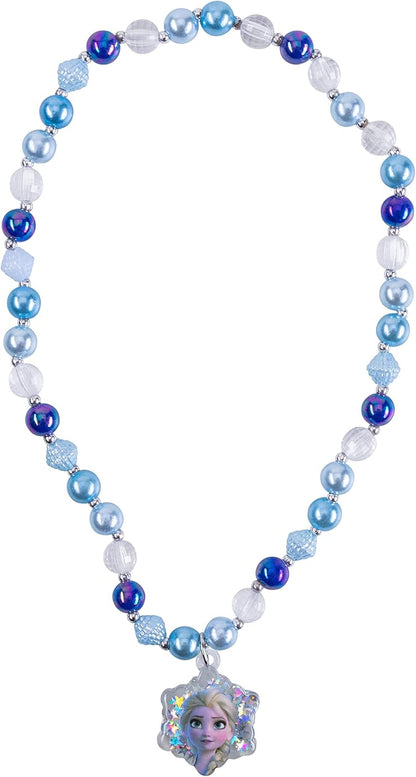 LUV HER Frozen Princess Dress Up Accessory Set - Jewelry Set - Princess Elsa Tiara Set - Giftable Box - Birthday Gifts For Girls - Holidays Gift - Girl Toys Dress Up Kit - Ages 3+