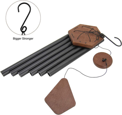 Wind Chimes Outdoor,36 Inch Memorial Wind Chimes Outdoor Large Deep Tone with 6 Heavy Metal Tubes Tuned.Wind Chimes for Loss Loved One, Memorial Gift.Garden Decor