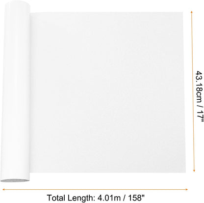 Repair Patches Repair Tape Self-Adhesive DIY Repair Patch Linen Gear Patch for Sofa, Furniture, Chair, Clothing,Tents,17x158 Inch,White