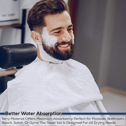 Simpli-Magic 79251 White Hand Towels, 16"x27", 12 Pack