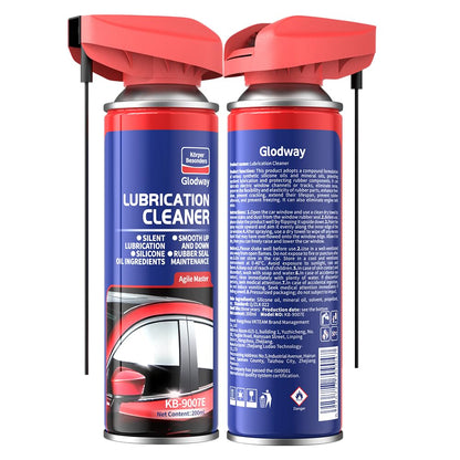 Glodway Automotive Window Door Seal,Silicone Seal Lubricants,Track Lube for Electric Windows,Noise Reduction with Smart Straw Sprays 2 Ways,10 OZ (Pack of 3)