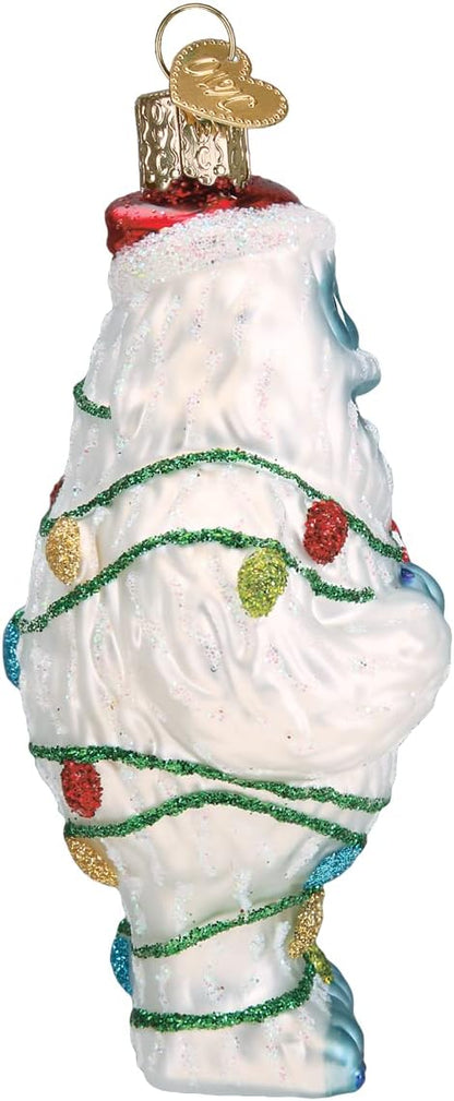 Old World Christmas Rudolph The Red-Nosed Reindeer Bumble Glass Blown Ornament for Christmas Tree