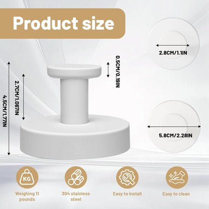 4pcs Suction Cup Hooks for Shower,Shower Towel Suction Hooks,No Drill Towel Hooks for Bathroom Wall,Kitchen,Glass,Mirror,Tile to Hang Towels,Robes,Loofah (White)