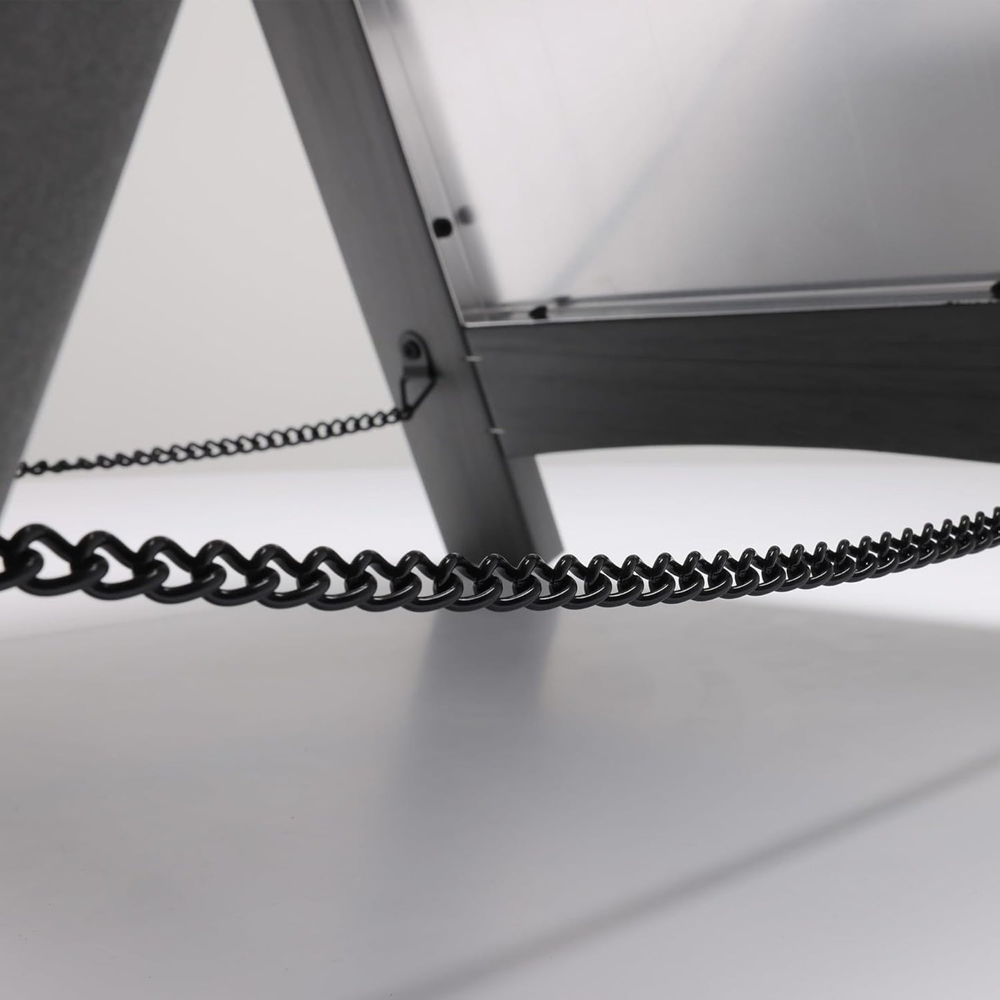 Premium Outdoor Composite Caution Wet Floor Sign – Bilingual w/Non-Skid Plastic Feet, Black Plate – For Hotels, Schools, Offices, Areas, Restrooms, Pool Decks & Shops, Grey