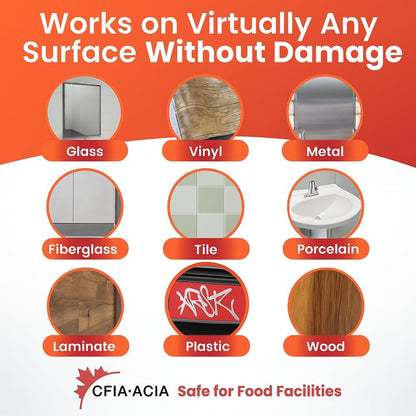 V-Wipes Graffiti Remover Wipes – Pre-Moistened Towels for Paint, Ink & Marker Removal – Non-Toxic, Biodegradable, Non-Scratching, Quick Clean-Up (Pack of 1)