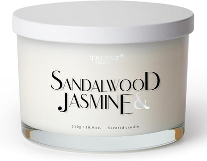 Scented Candles for Home - Large 3 Wick Jar Candles - Natural Soy Wax Candles Gifts for Women & Men - Aromatherapy Aesthetic Candles