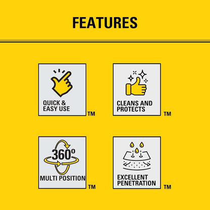 STANLEY T240 Corrosion Inhibitor Spray - Rust Remover&Cleaner Aerosol - Versatile Rust Prevention Spray for Garage, RV, Woodworking, Power Tools - 11 Oz, 12 Pack