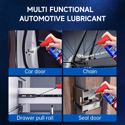 Glodway Specialist Silicone Lubricant Spary,Garage Door Lubricant Oil,with Smart Straw Sprays 2 Ways,for Door Higne,Bike,Sewing Machine,Metal Parts,10 OZ（Pack 2）