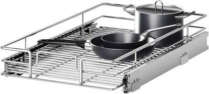 Pull Out Cabinet Organizer 14½" W x 21½" D, Heavy Duty Cabinet Pull Out Shelves, Slide Out Drawers Organization for Kitchen Cabinets Bathroom