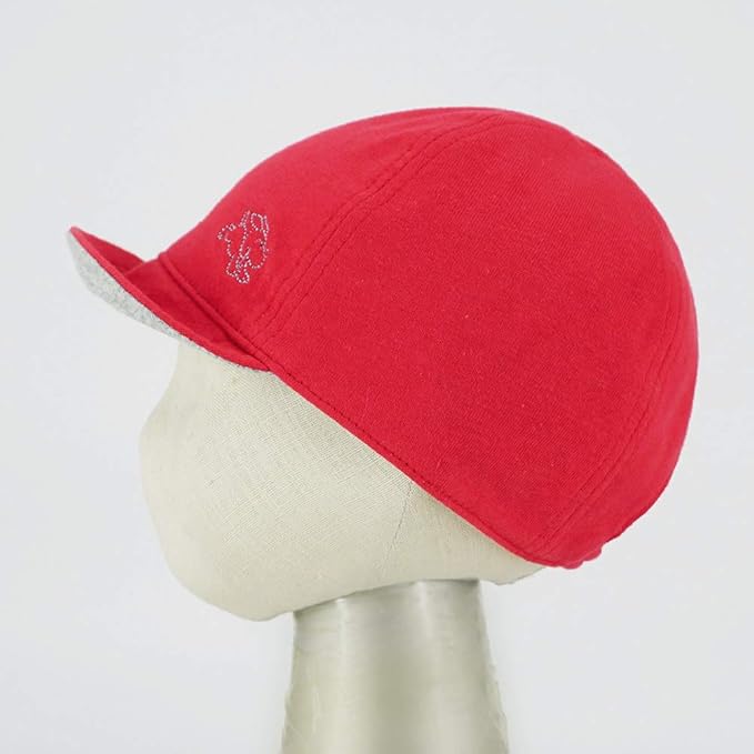 Keepersheep Baby Reversible Baseball Cap Infant Sun Hat, Cotton Knit Soft Brim for Infant Toddler, Summer Outdoor Unisex