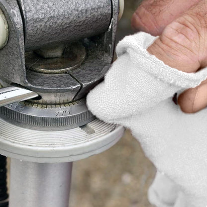 Avalon Towels Cotton Shop Rags – (Pack of 150) Size 12x14 Inches Cleaning Rags – Absorbent Shop Towels and Multipurpose Cleaning Towels for Automobiles, Industries, Garage and Homes (White)