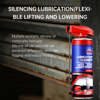 Glodway Specialist Silicone Lubricant Spary,Garage Door Lubricant Oil,with Smart Straw Sprays 2 Ways,for Door Higne,Bike,Sewing Machine,Metal Parts,10 OZ（Pack 2）