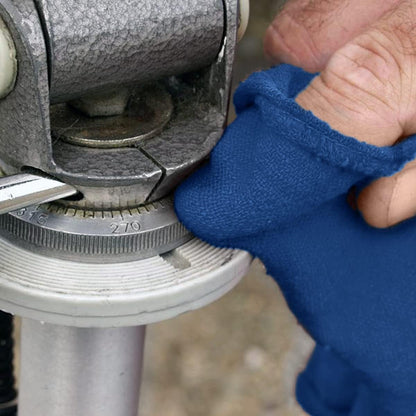 Avalon Towels Cotton Shop Rags – (Pack of 150) Size 12x14 Inches Cleaning Rags – Absorbent Shop Towels and Multipurpose Cleaning Towels for Automobiles, Industries, Garage and Homes (Blue)