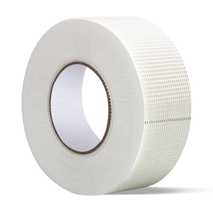 Drywall Joint Tape, 2" x 150 Feet Self-Adhesive Encrypted Fiberglass Drywall Repair Mesh Tape for Wall Cracks and Seam Patch