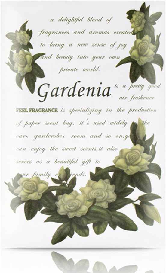 Scented Sachet for Drawers and Closets - Sachet Bags, Lot of 12 (Gardenia)