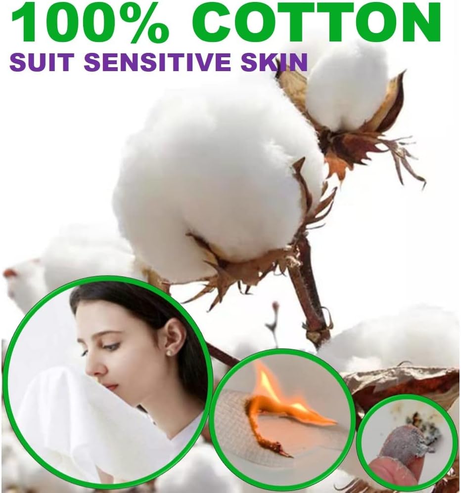 Premium Compressed Towel Tablet, Essential Face Washcloths for Travel, Camping, Hiking, Sports and Beyond, Portable Disposable Thicker Larger, Pure Cotton, 20PCS