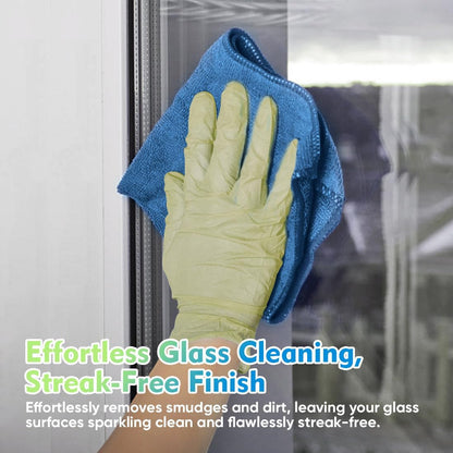 HOMEXCEL Microfiber Cleaning Cloth 12 Pack 12.5 x 12.5 inch Microfiber Towels for Cars Ultra Absorbent Car Washing Cloth Lint Free Streak Free Cleaning Rags for Car, Kitchen Window Lake Green