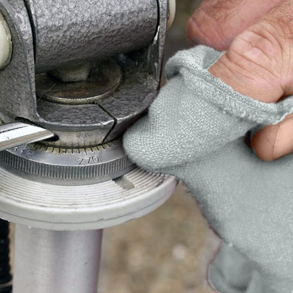 Avalon Towels Cotton Shop Rags – (Pack of 50) Size 12x14 Inches Cleaning Rags – Absorbent Shop Towels and Multipurpose Cleaning Towels for Automobiles, Industries, Garage and Homes (Grey)