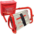 Hausse Retractable 3 Story Fire Escape Ladder, 25 Feet