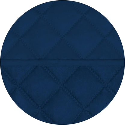PureFit Reversible Quilted Oversized Recliner Sofa Cover, Water Resistant Furniture Protector, Washable Couch Cover with Elastic Straps for Kids, Pets (Large, Classic Navy/Navy)