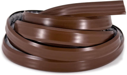 InstaTrim The Original Flexible Trim - 10ft Dark Brown 1/2" Wide Caulk Tape - Adhesive Trim with Many Uses Including Caulking for Bathtubs, Sinks, Counters, Tile, Floors - Made in USA