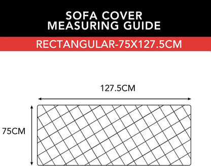 Easy-Going Sectional Couch Covers for Dogs L Shape Sofa Cover Reversible Sofa Slipcover Chaise Lounge Cover Furniture Protector Cover for Pets Dog Cat (30 x 50 inches, Light Gray/Ivory)