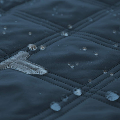 Ameritex Waterproof Dog Bed Cover Pet Blanket with Anti-Slip Back for Furniture Bed Couch Sofa (40x50 Inch (Pack of 1), Navyblue)