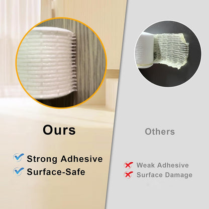 Strong Adhesive Weather Stripping, High Density Weatherproof Weather Stripping Door Seal Strip for Sliding Door, Windows,Noise-Reduction Foam Sealing Strip, White(1/2 in x 1/4 in x 26Ft)