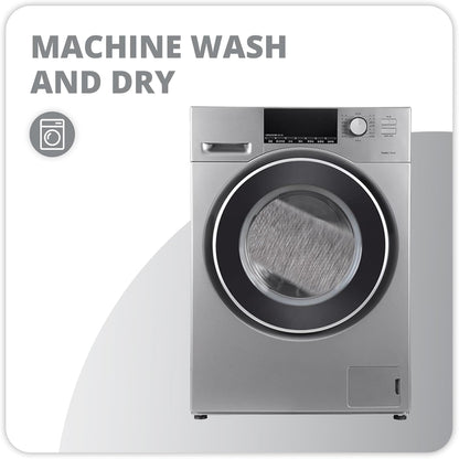 Bath Mat,Ultra Thin Bathroom Rugs,Rubber Bath Mats for Bathroom,No Slip Bath Rugs,Quick Dry,Machine Washable,Low Pile,Absorbent,Shower Outside,Sink,Home Decor Accessories.Grey,1'5"x2'3"(17x27Inch)