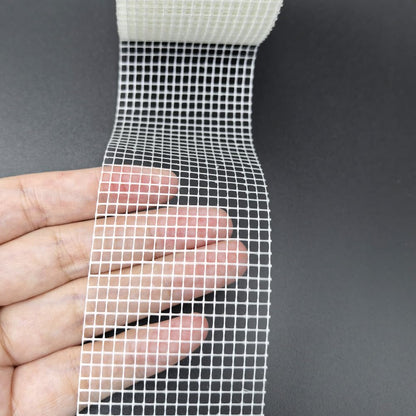 Drywall Repair Tape Fiberglass Mesh Self-Adhesive Drywall Joint Tape 1 Roll 2 in x 100 FT for Wall Crack and Seam Patch Repair