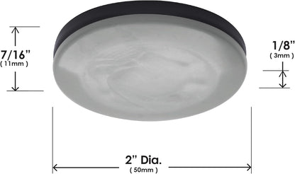 Gorilla Outdoor 2 Inch Furniture Sliders/Screw on Nylon Glide Floor Protectors (Set of 4 Glides) for Carpet and Hard Surface Sliding on Outdoor & Indoor Floors