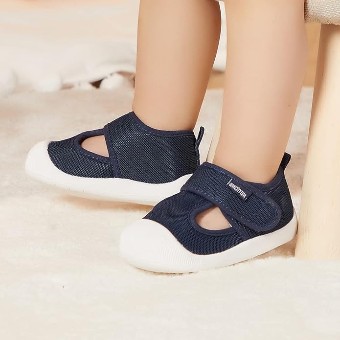 BMCiTYBM Baby Sneakers Girls Boys Lightweight Breathable Mesh First Walkers Shoes 6-24 Months