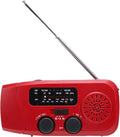Emergency Hand Crank Radio, Solar AM FM Weather Band Emergency Radio with 2000mAh Power Bank for Emergencies, Camping