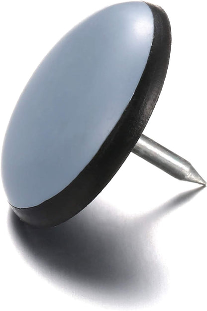 Furniture Glides Sliders-Furnigear PTFE (Teflon) Chair Leg Movers Sliders for Carpet Surface - Move Your Furniture Easy & Safely - Best Floor Protector (3/4" Nail, 40pack, not for Wood Floors)
