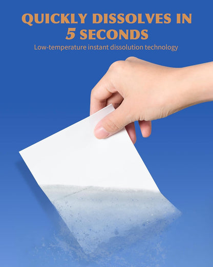 Laundry Detergent Sheets - 240 Loads Boys Santal Laundry Sheets for Dorm,College,Home,Hotel,Apartment,Camping,Cruise,Road Trip,Beach Vacation,Backpack,Small Space, Family School Travel Essentials