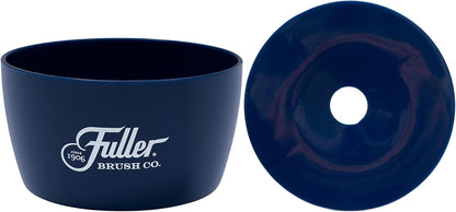 Fuller Brush Handy Holder with Drain Rack – Small Sink Caddy for Organizing Cleaning Sponges & Tools – Removable Drain Tray, Dishwasher Safe – Navy