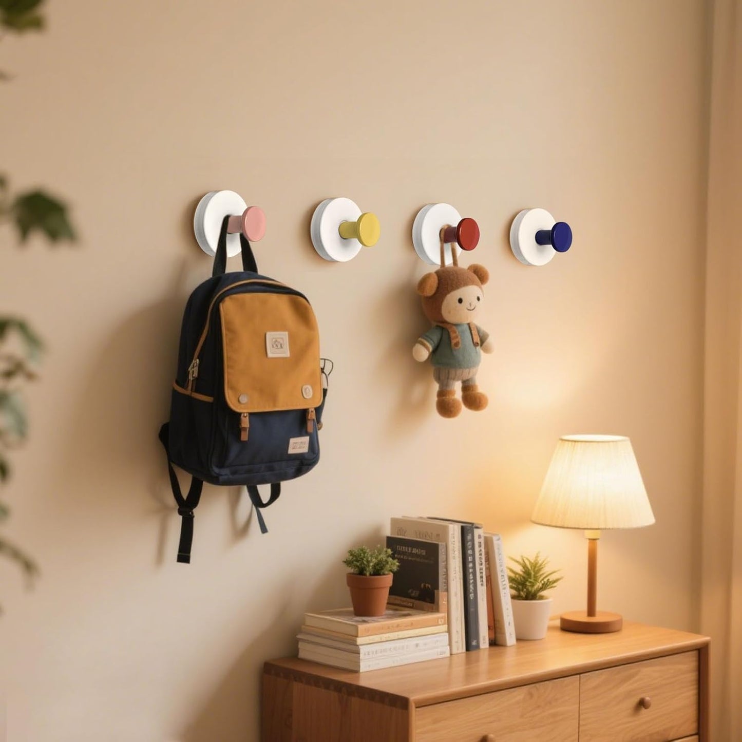 4 Pcs Suction Cup Hooks for Shower，304 Stainless Steel Removable Hooks，Towel Hook，Suction Hook for Bathroom, Bedroom, Glass Window