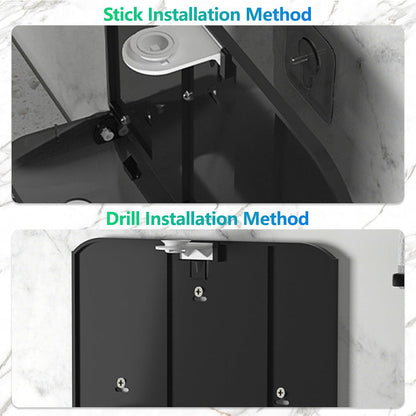 Paper Towel Dispenser Wall Mount - Adhesive Paper Wowel Holder for Bathroom Compact, Touchless Hand Towel Dispenser for Kitchen 200 Sheet