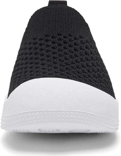 Eashi Baby Boy Girl Non-Skid Indoor Infant Walking Shoes Breathable Warm Elastic Sock Shoes with Memory Sole Protect Toes Outdoor Sneakers