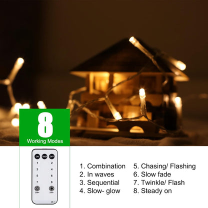 Brightown Icicle Lights Outdoor, 2 Packs Total 132Ft with 276 Drops, 1472 LED Icicle Christmas Lights with Timer, Warm White