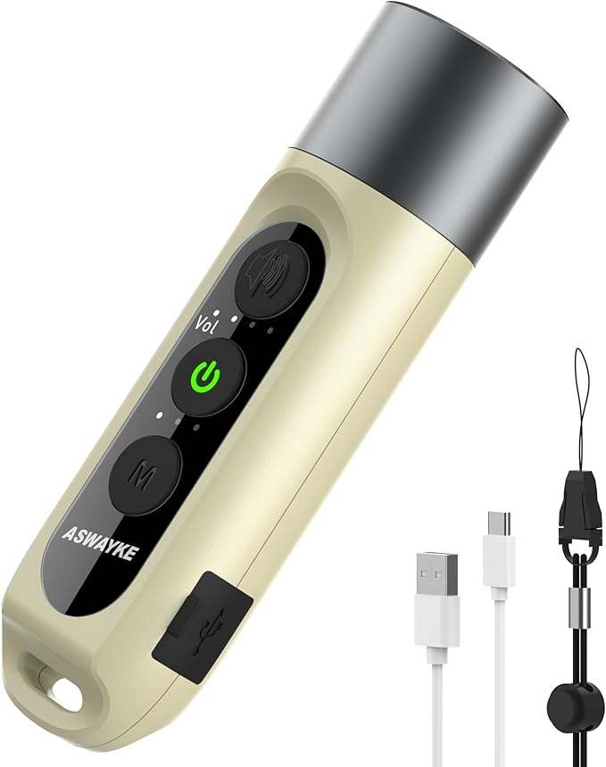 Electronic Whistle Highest IPX5 Maximum Sound 125db Battery 1000mAh Blue for Coaches Teacher, Sports Whistle