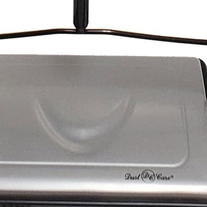 Dust Care DC 12985 11" Cleaning Path Commercial Grade Carpet Sweeper – Non-Electric, Triple-Brush System, Clean Out Comb on Board – Ideal for Efficient Cleaning of Carpets and Floors