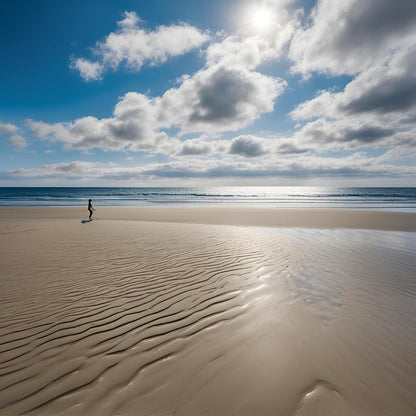 1OAK Soy Wax Ocean Candle (Ocean Breeze) - Beach Candle - Ocean Themed Candles - Summer Candles for Home - Home Scented - Hand-Poured (7oz.)