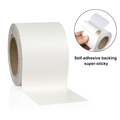 BOMEI PACK Wood Grain Repair Tape,Self Adhesive Repair Patch for Furniture, Floors, Cabinets, Windows, Doors, RV, Home Decor and DIY Projects (2, White)